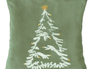 89039 COJIN CUADRADO SNOW TREE