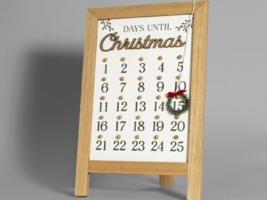 89758 ADORNO NAVIDENO CALENDARIO