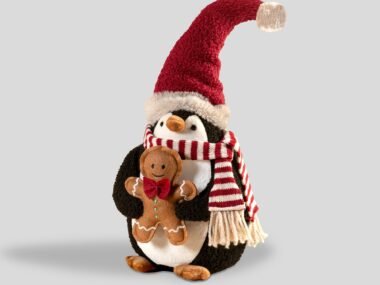 89765 ADORNO NAVIDENO PINGÜINO CON GALLETA