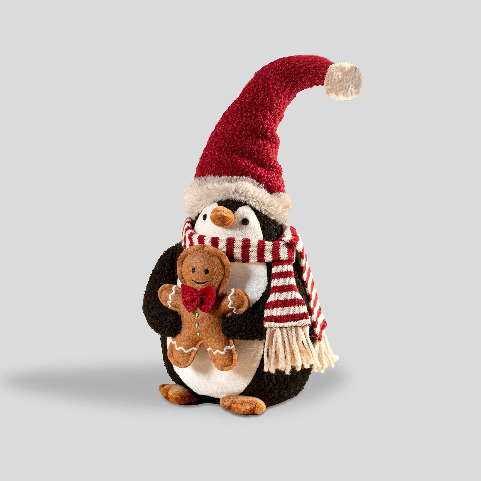 89765 ADORNO NAVIDENO PINGÜINO CON GALLETA