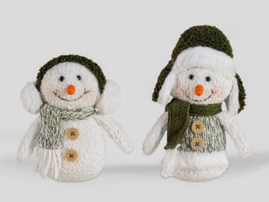 89766 ADORNO NAVIDENO MONOS DE NIEVE