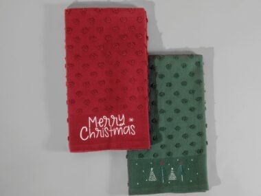 89768 JGO TOALLAS VOGA NAVIDAD PULLMAN