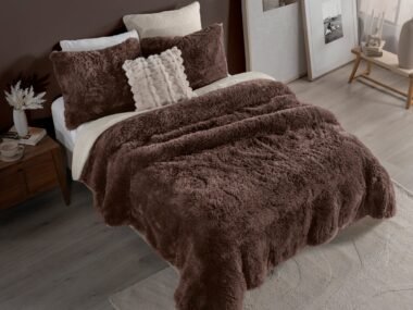 89849 COBERTOR EVEREST ESPRESSO FRAZADA