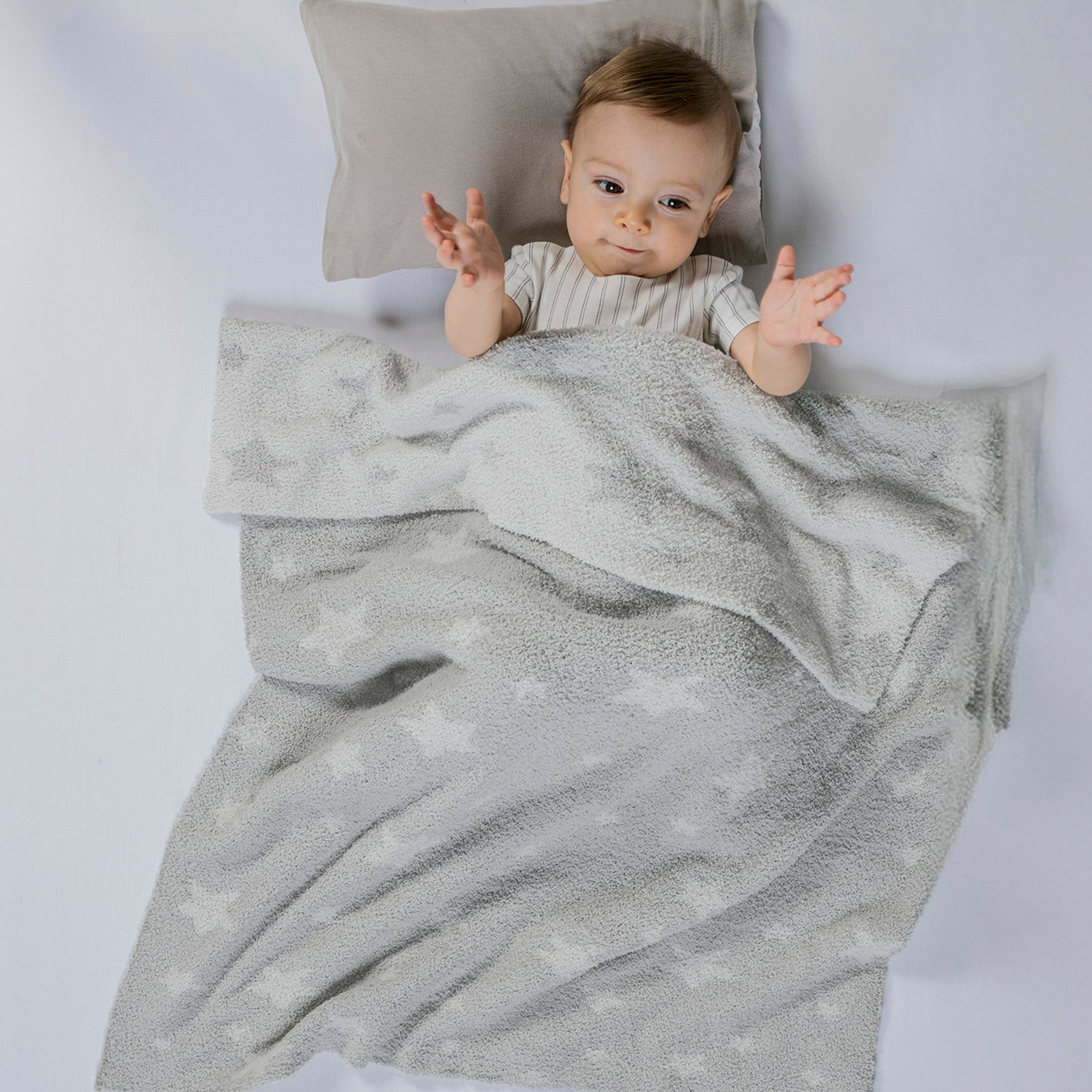 89879 COBIJA BABY VOGA CHENILLE STARS CARRIOLA