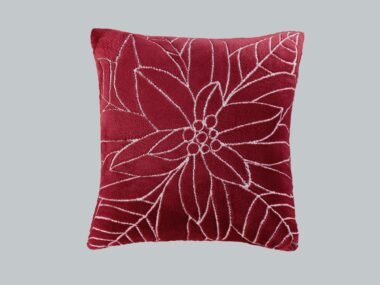 89907 FUNDA DE COJIN CUADRADO NOCHEBUENA