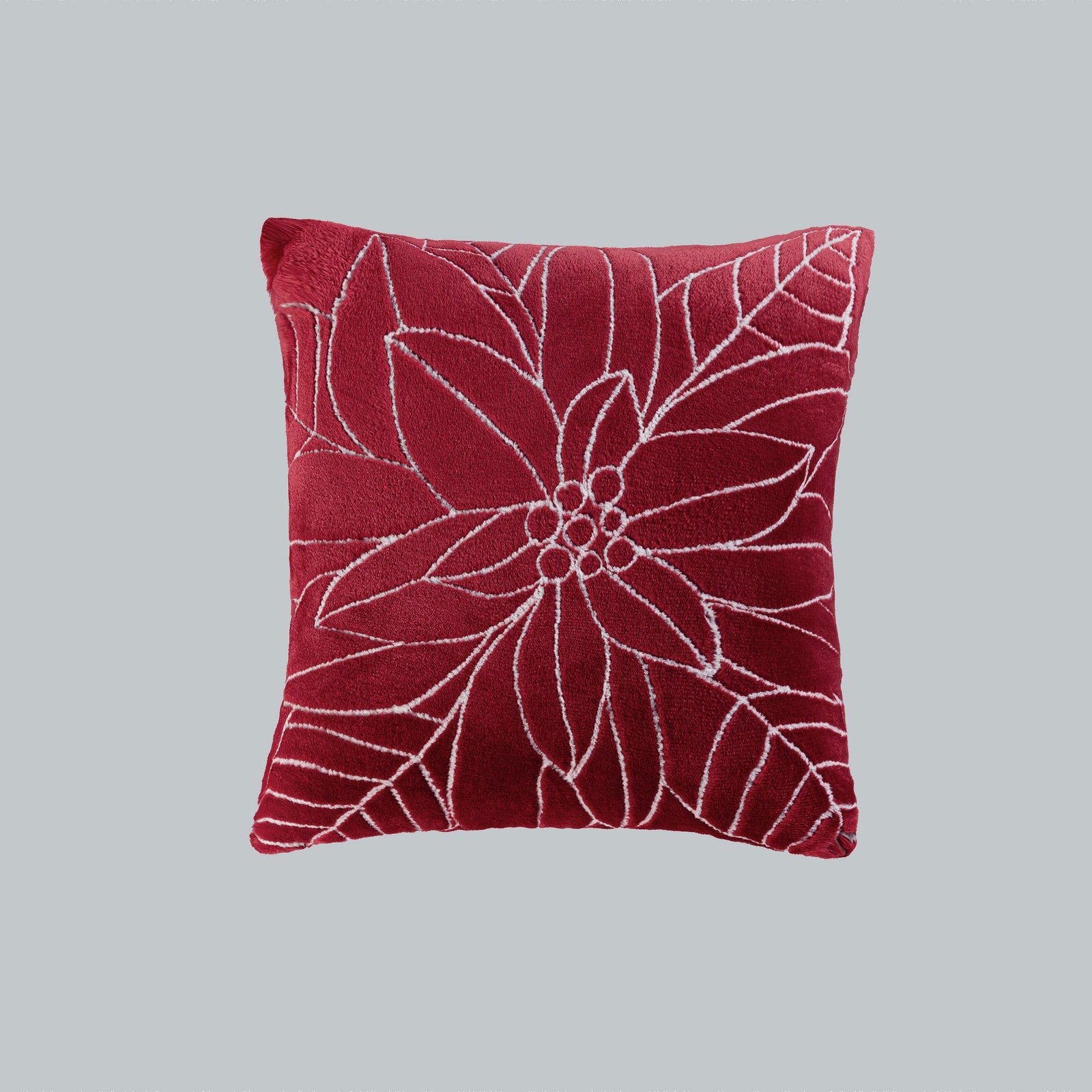 89907 FUNDA DE COJIN CUADRADO NOCHEBUENA