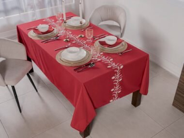 89996 MANTEL RECTANGULAR VISPERA DE NAVIDAD